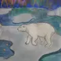 Полярный Медведь Рисунок