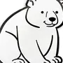 Белый Медведь Рисунок