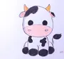 Нарисовать Корову