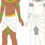 Одежда Древнего Египта 5 Класс Изо Рисунки
