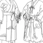 Китайский народный костюм рисунок