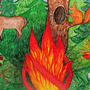Рисунок на тему защита леса