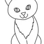 Котик Детский Рисунок