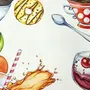 Картинки еды рисунки