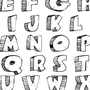 Буквы для срисовки
