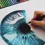 Рисунки цветными карандашами для срисовки