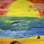 Детский Рисунок Море