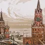 Московский кремль рисунок