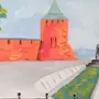 Нижегородский Кремль Рисунок