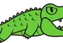 Крокодил рисунок для детей