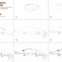 Как нарисовать крокодила карандашом поэтапно для детей