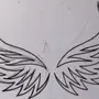 Крылья для срисовки