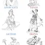 Боги Древней Греции Рисунки