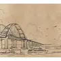 Крымский мост рисунок карандашом