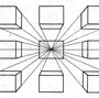 Объемный куб рисунок