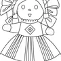 Кукла Масленица Рисунок