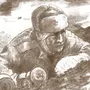 Рисунки героев войны