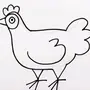 Как Нарисовать Курицу