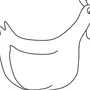 Как нарисовать курицу для детей