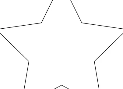 Как красиво нарисовать звезду