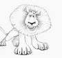 Рисунок Льва Для Срисовки