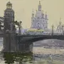 Большеохтинский Мост Рисунок