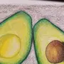 Авокадо рисунок для срисовки
