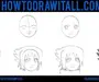 Легкие рисунки аниме для начинающих