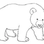 Легкий Рисунок Медведя