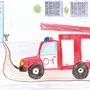 Как нарисовать пожарного