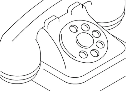 Рисунок телефона