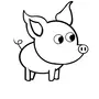 Как нарисовать свинку