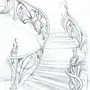 Лестница рисунок