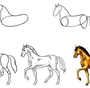 Как легко нарисовать лошадь