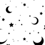 Луна и звезды рисунок