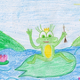 Царевна лягушка рисунок