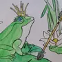 Царевна лягушка рисунок