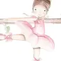 Девочка Балерина Рисунок