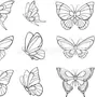 Маленькие Бабочки Рисунки