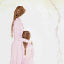 Рисунок мама и дочка