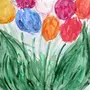 Букет цветов рисунок для детей легкий