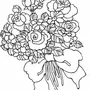 Букет цветов рисунок карандашом