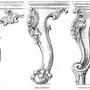 Мебель в стиле барокко рисунок