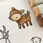 Милые рисунки для скетчбука маркерами