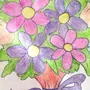 Букет цветов рисунок для детей