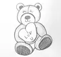 Медведь рисунок для детей