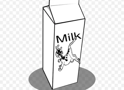 Молоко рисунок