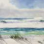 Как Нарисовать Море Акварелью
