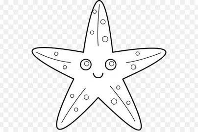 Морская звезда рисунок