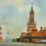 Москва нарисовать